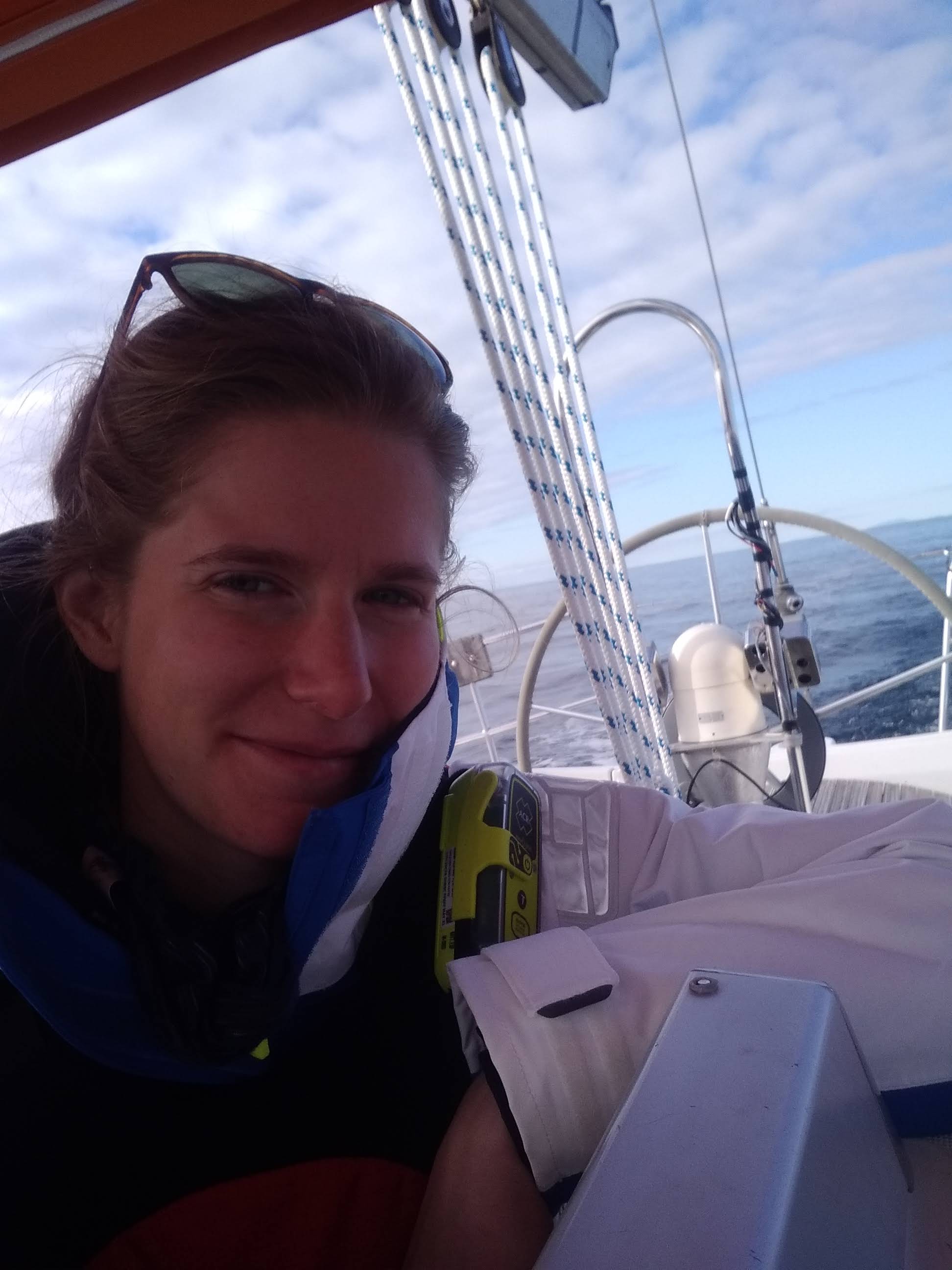Gina sailing